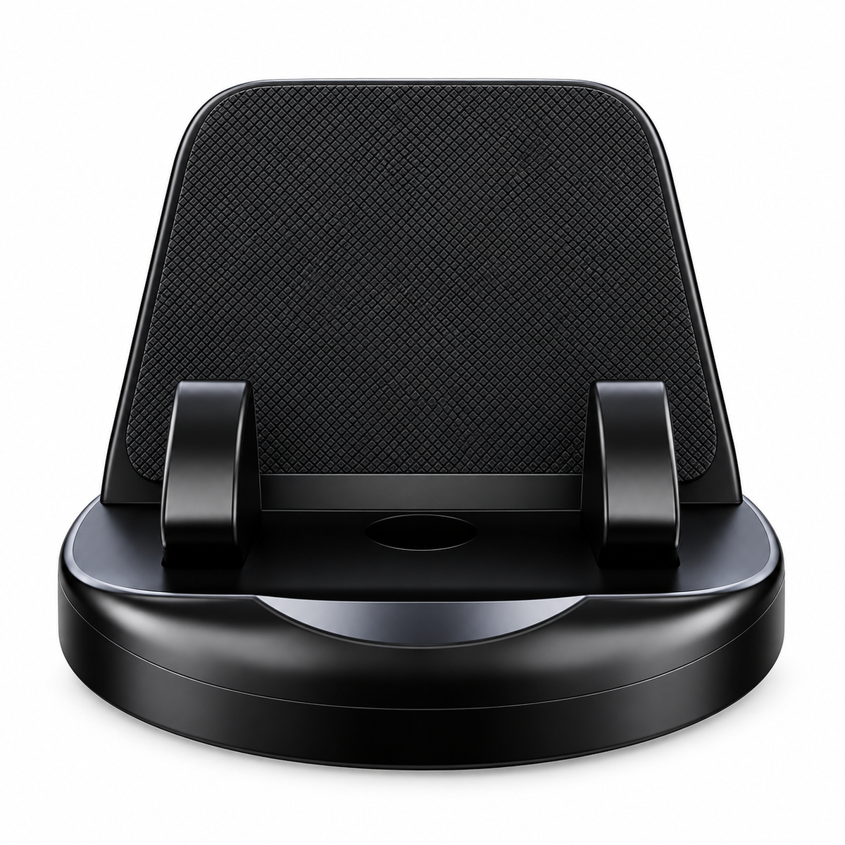 OrbitMount dashboard phone holder front view on white background