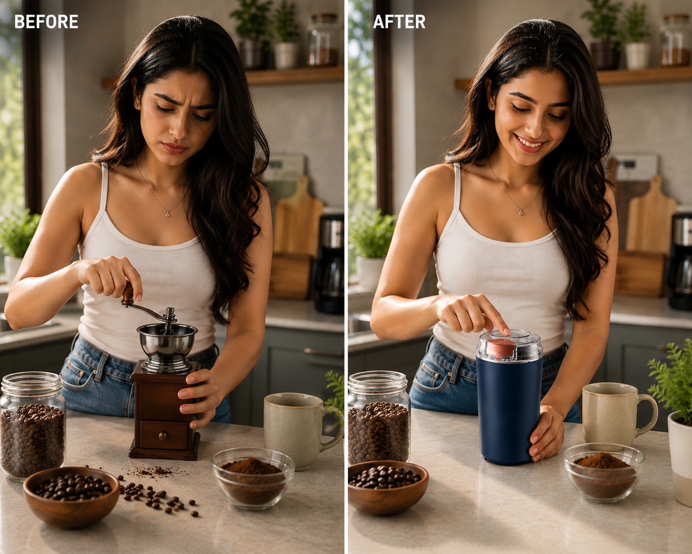Tolmart GrindPro™ Electric Coffee & Spice Grinder