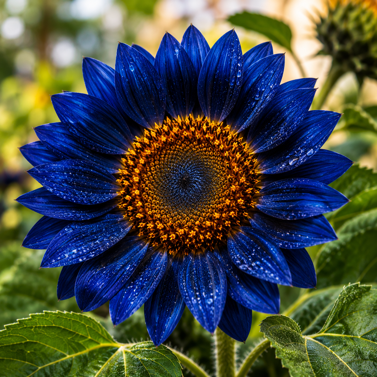 🌻 TolMart™ Blue Flame Ornamental Sunflower Growing Kit