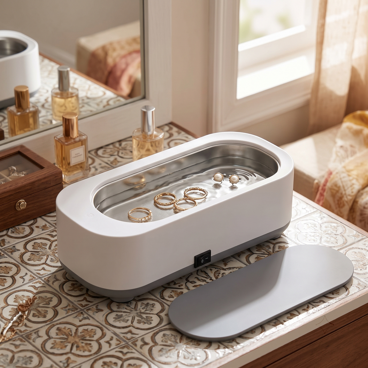 UltraGleam Ultrasonic Jewellery Cleaner