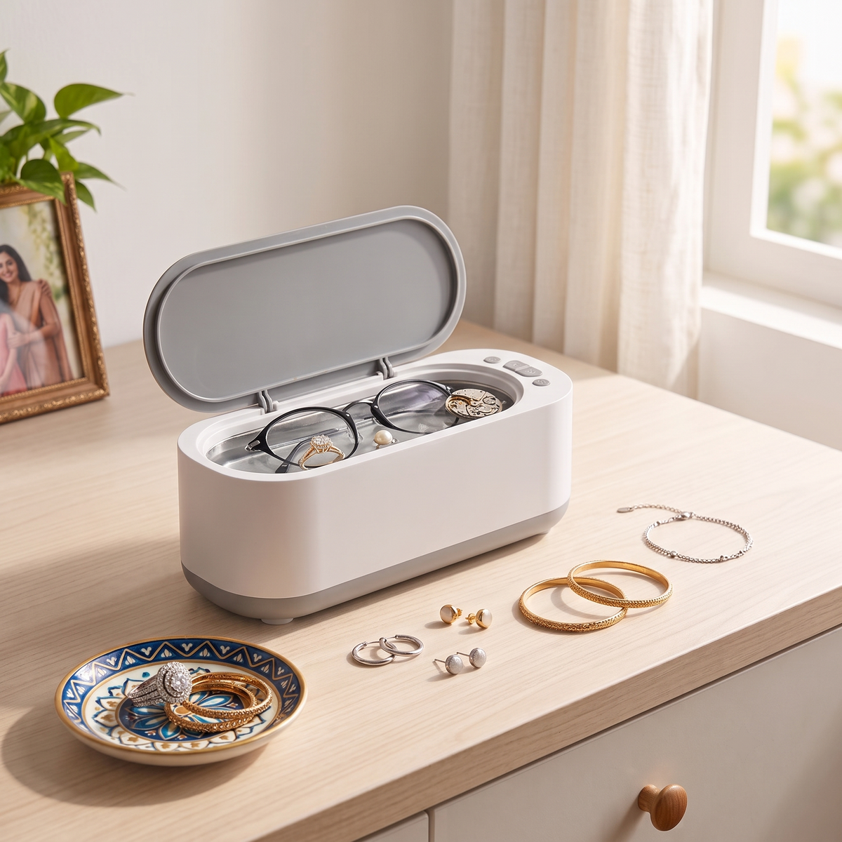 UltraGleam Ultrasonic Jewellery Cleaner